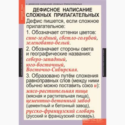 Русский язык 6 класс