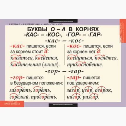 Русский язык 6 класс