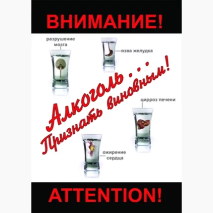 Алкоголь. Признать виновным
